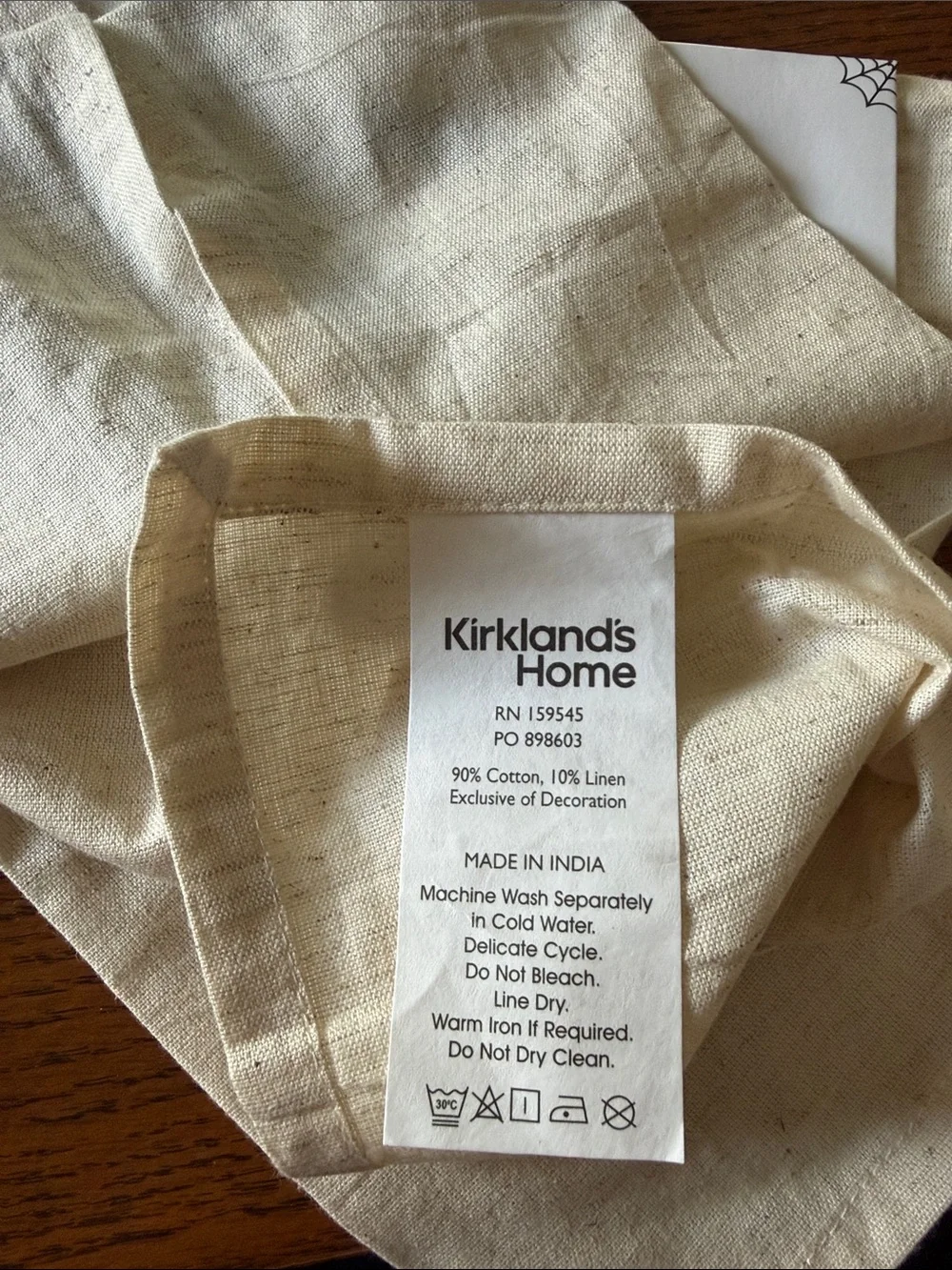 Halloween Tea Towels 16”x26” Cotton/Linen Blend